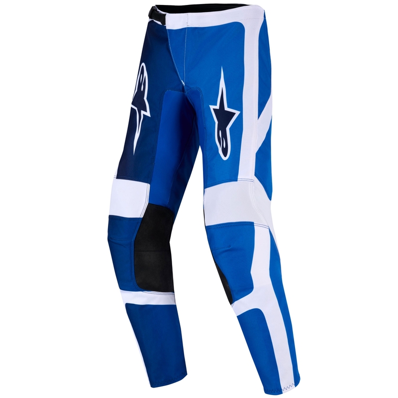 Alpinestars Fluid Portl Kids Motocrossbroek Blauw-Wit