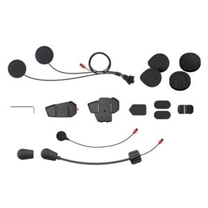 Helmbevestiging met accessoires voor Sena Spider ST1 headset