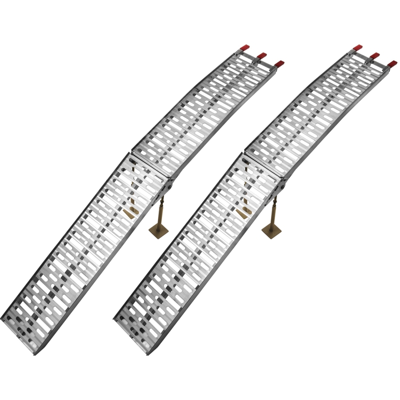 Opvouwbare aluminium oprijplaat Q-TECH HD 1 paar