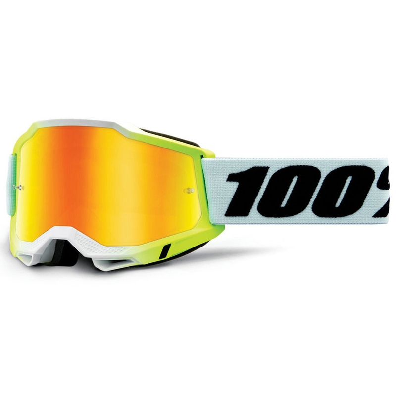 Motorcrossbril 100% ACCURI 2 Dunder met gerookt plexiglas