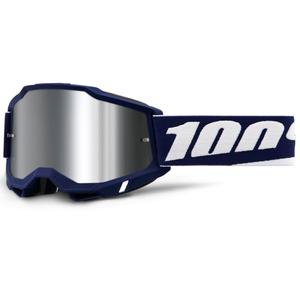 100% ACCURI 2 Mifflin crossbril met zilverkleurig plexiglas