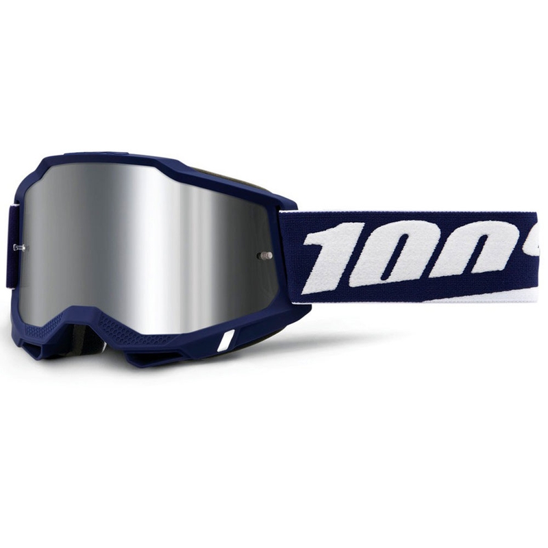 100% ACCURI 2 Mifflin crossbril met zilverkleurig plexiglas