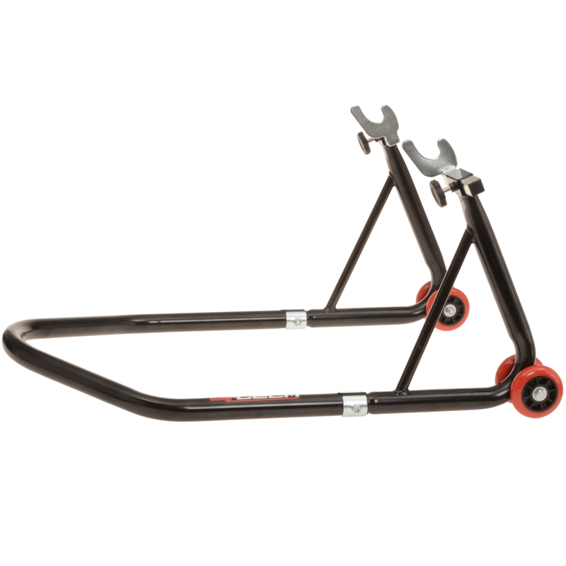 Q-TECH motorfiets achterstandaard zwart