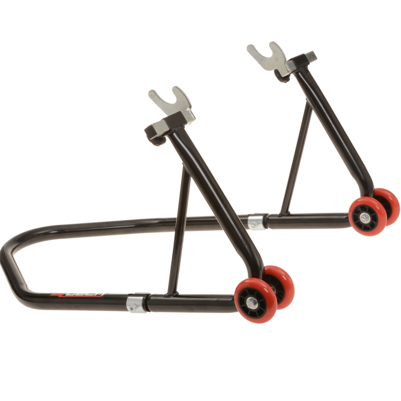 Q-TECH motorfiets achterstandaard zwart