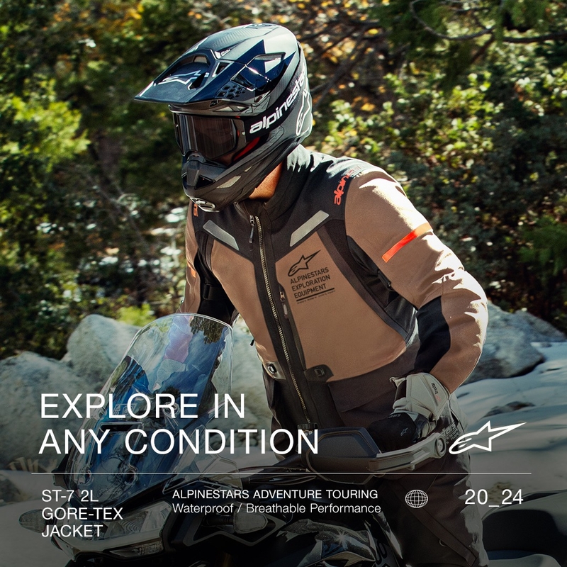 Alpinestars ST-7 Gore-Tex Jacket bruin-zwart