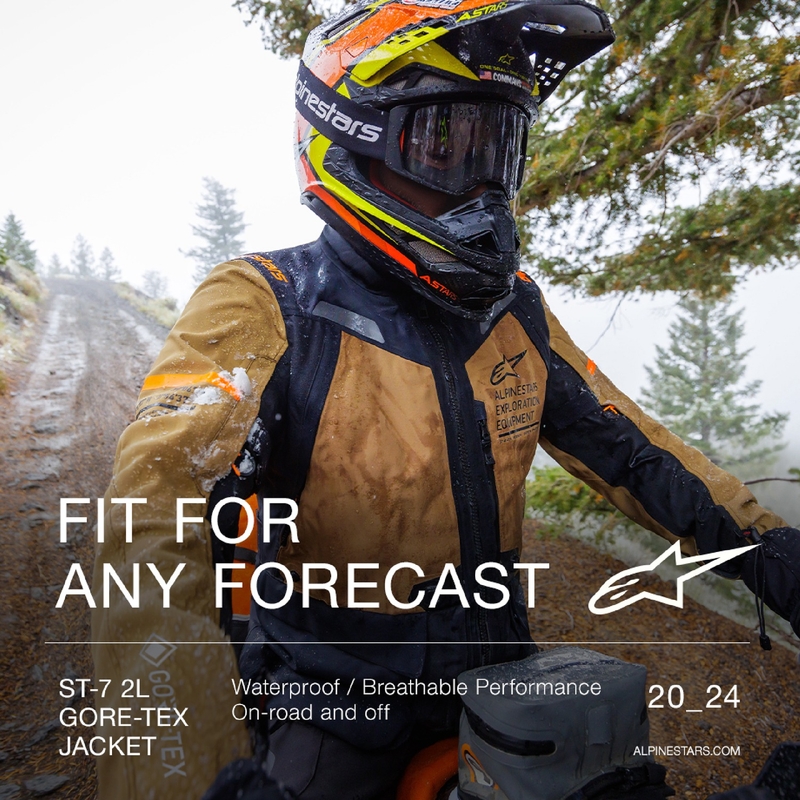 Alpinestars ST-7 Gore-Tex Jacket bruin-zwart