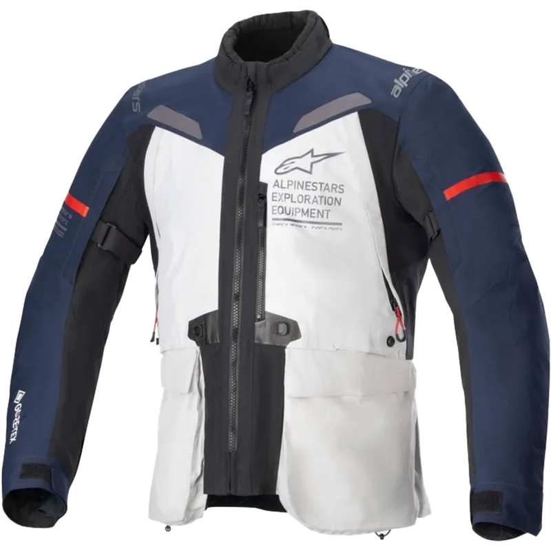 Alpinestars ST-7 Gore-Tex jack lichtgrijs-blauw-zwart