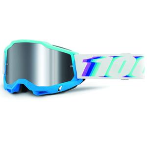 100% Accuri Stamino crossbril met zilverkleurig spiegelend plexiglas