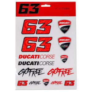 Francesco Bagnaia stickerset