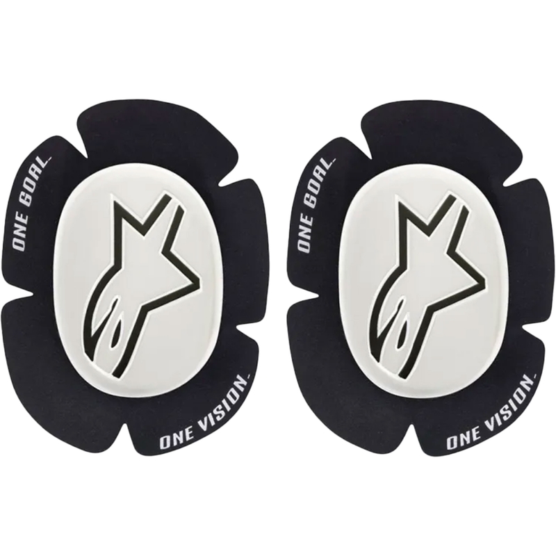 Alpinestars GP Sport EVO kniesliders wit-zwart