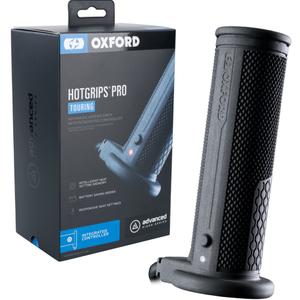 Oxford Hotgrips PRO Touring verwarmde handvatten met geïntegreerde bedieningselementen in het handvat