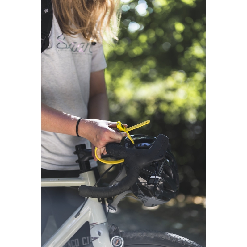 Oxford Combi Zip Lock voor helmen en accessoires, zwart