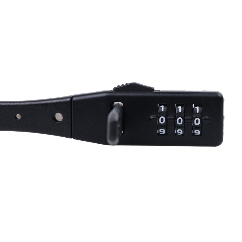 Oxford Combi Zip Lock voor helmen en accessoires, zwart