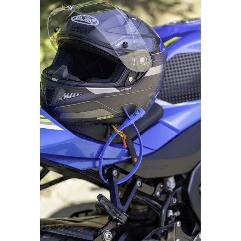 Oxford Combi Zip Lock voor helmen en accessoires, zwart