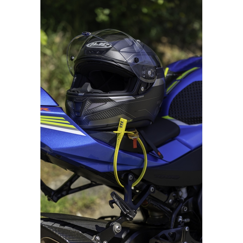 Oxford Combi Zip Lock voor helmen en accessoires, zwart