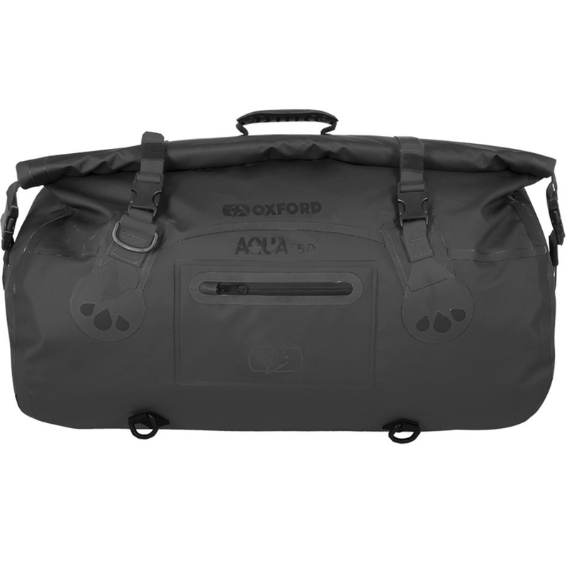 Oxford Aqua T-50 Roll Bag 50 l zwarte waterdichte tas