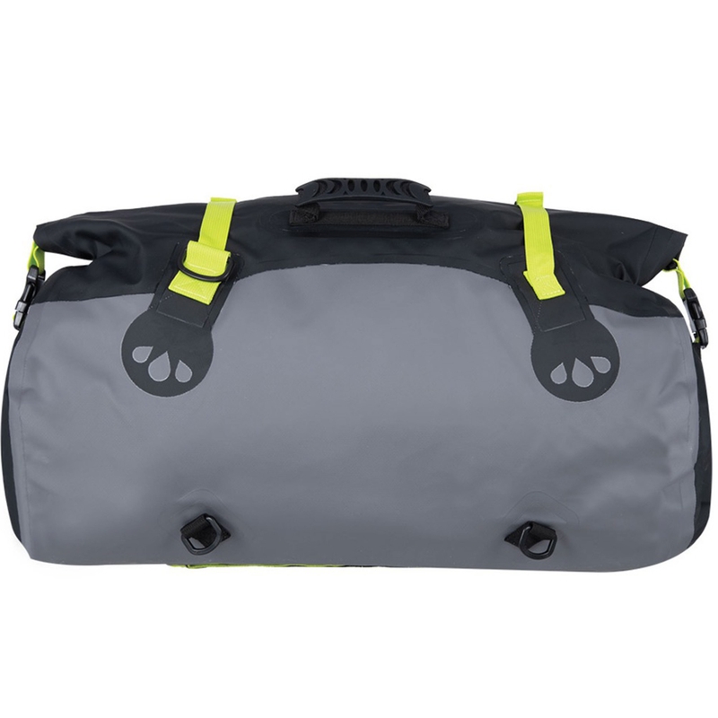 Oxford Aqua T-50 Roll Bag 50 l waterdichte tas zwart-grijs-fluo geel