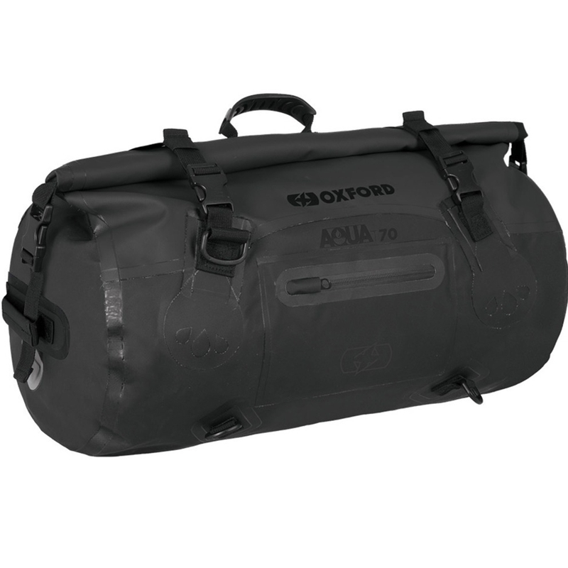 Oxford Aqua T-70 Roll Bag 70 l zwarte waterdichte tas