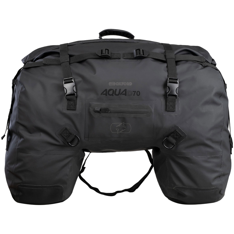 Oxford Aqua D-70 achterzadeltas zwart