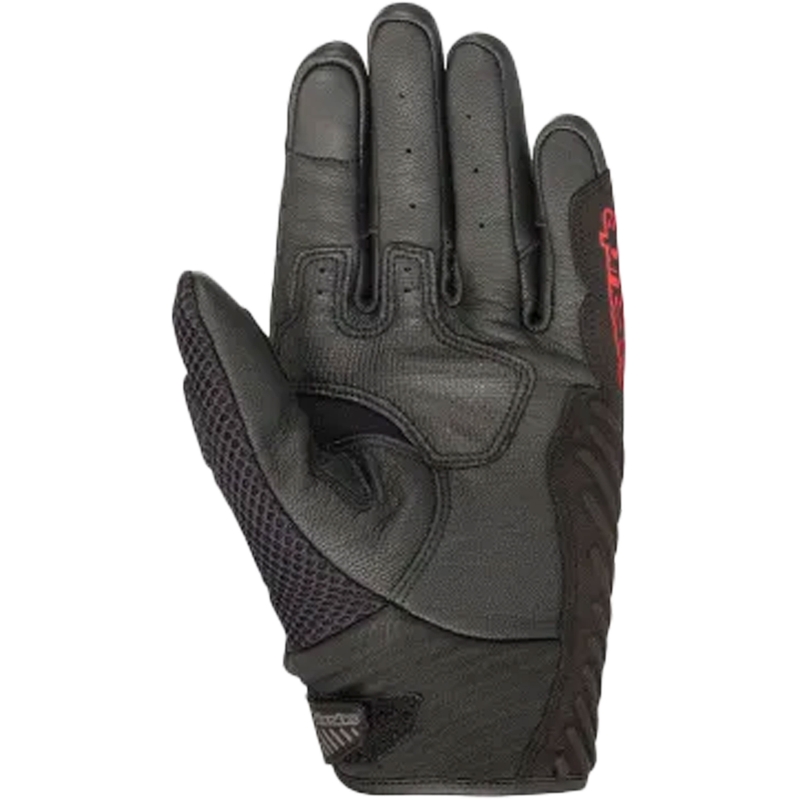 Alpinestars SMX-1 AIR 2 motorhandschoenen zwart-fluorrood