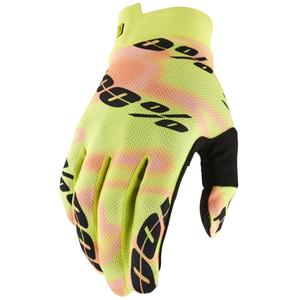Motocross handschoenen 100% - USA ITRACK geel-roze