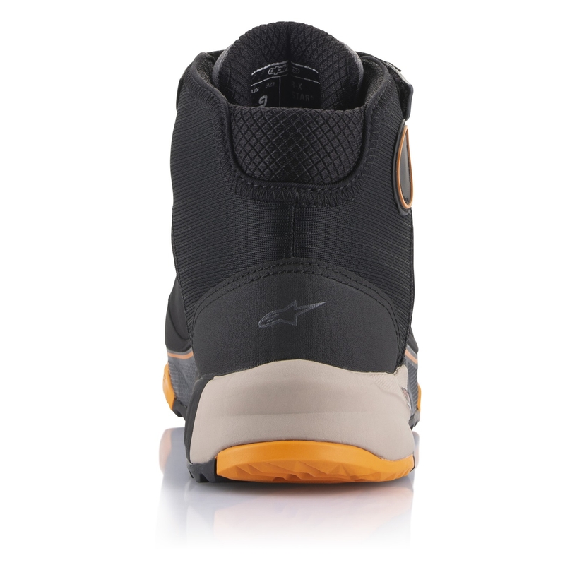 Alpinestars CR-X Drystar motorlaarzen zwart-bruin-oranje