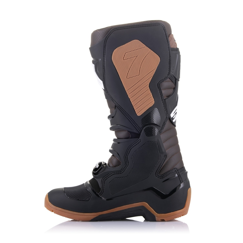 Alpinestars Tech 7 Enduro Motorlaarzen Zwart-Donkerbruin