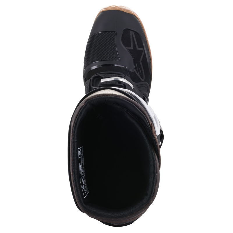 Alpinestars Tech 7 Enduro Motorlaarzen Zwart-Donkerbruin