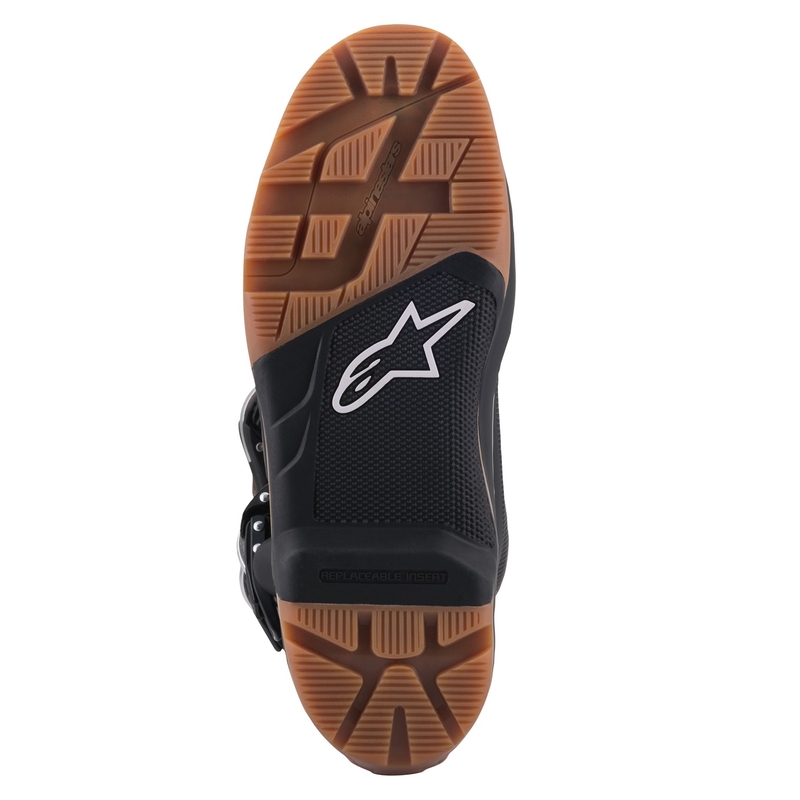 Alpinestars Tech 7 Enduro Motorlaarzen Zwart-Donkerbruin