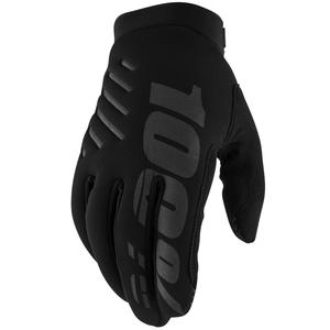 Motocross handschoenen 100% - USA BRISKER zwart