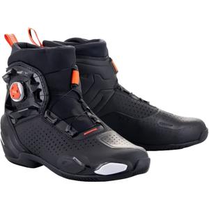 Alpinestars SP-2 motorlaarzen zwart-wit-fluorrood