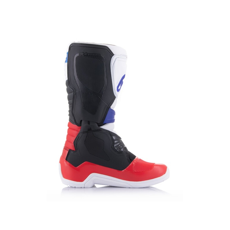 Alpinestars TECH 3 crosslaarzen wit-zwart-blauw-rood
