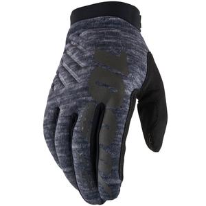 Motocross handschoenen 100% - USA BRISKER grijs II