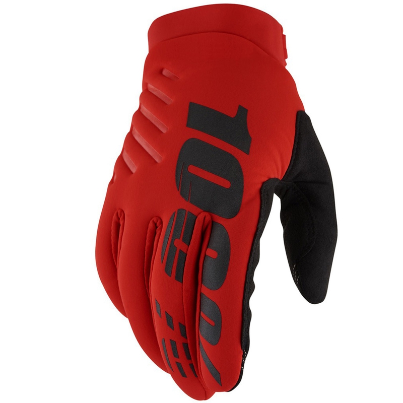 Motocross handschoenen 100% - USA BRISKER rood II