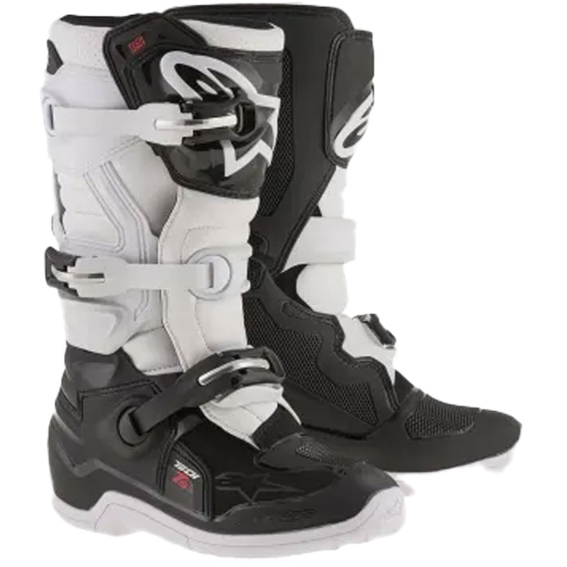 Alpinestars Tech 7 S kindermotorlaarzen zwart-wit