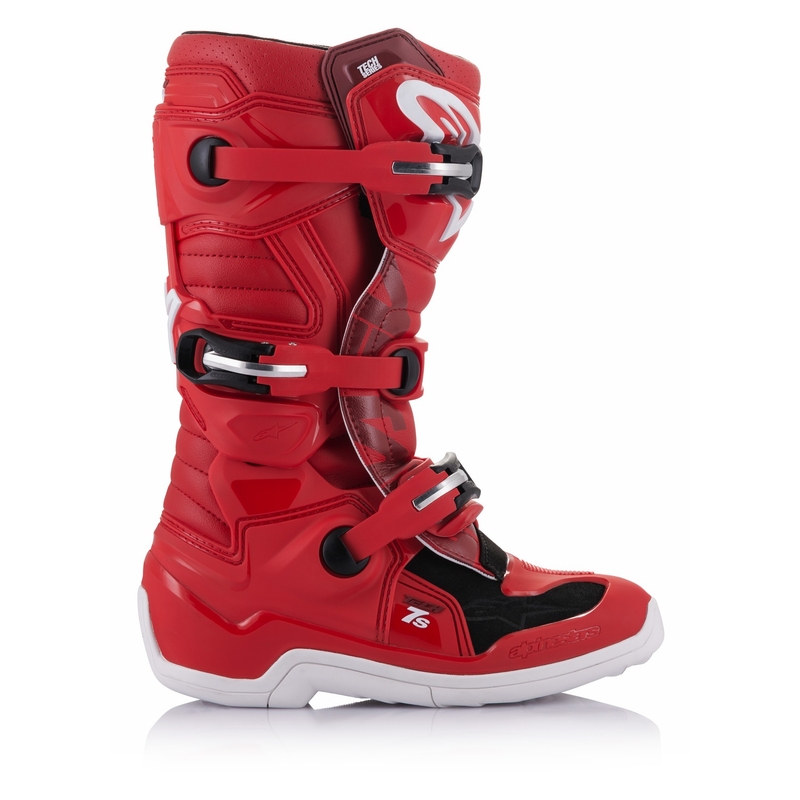 Alpinestars Tech 7 S kindermotorlaarzen rood