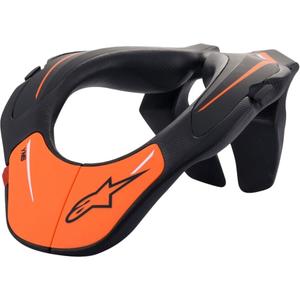 Alpinestars Neksteun Jeugd Nekbeschermer Zwart en Oranje