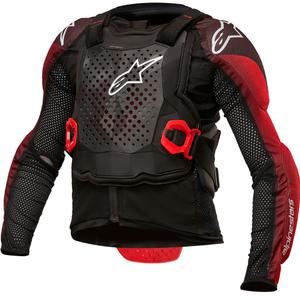 Alpinestars Bionic Tech Youth bodyprotector zwart-wit-rood