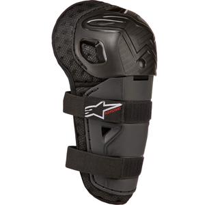 Alpinestars Bionic Kickstart Kinderkniebeschermers Zwart-Rood