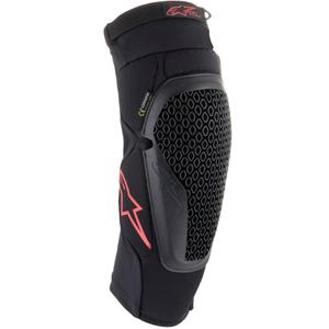 Alpinestars Bionic Flex kniebeschermers zwart-rood