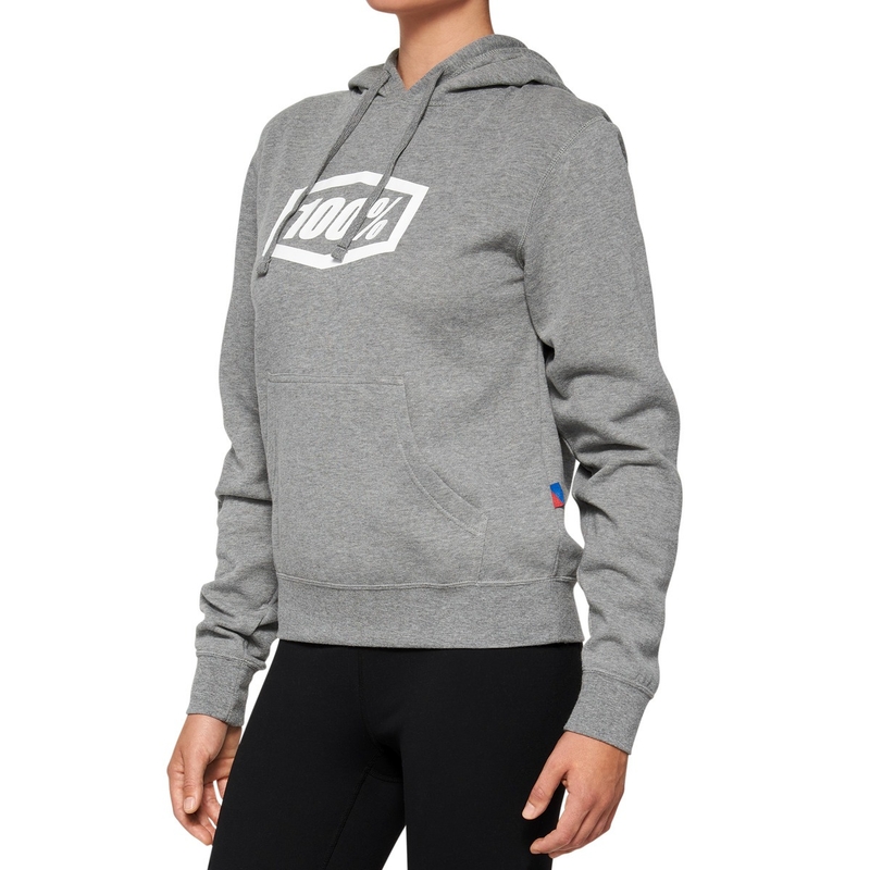 Dames sweatshirt 100% - USA ICON grijs