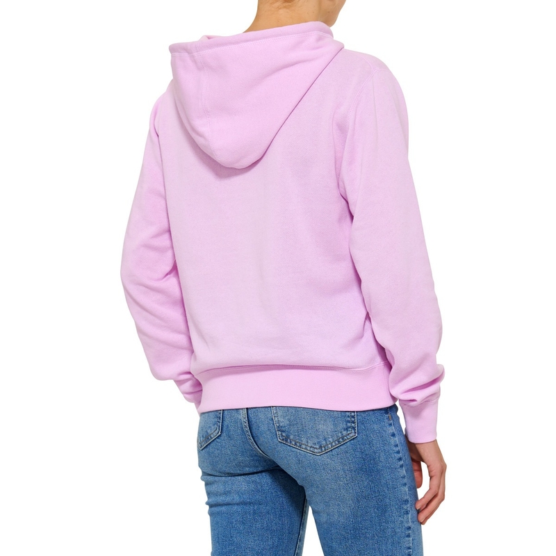 Dames sweatshirt 100% - USA VARSITY roze