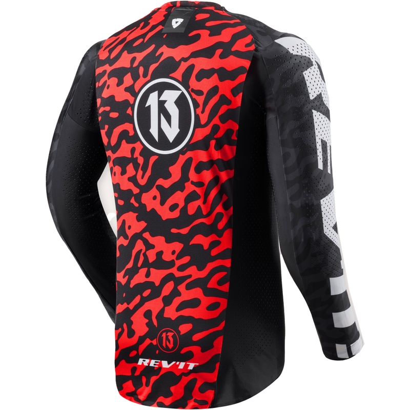 Revit Thirteen motorcross shirt zwart