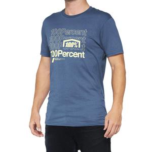 T-shirt 100% - USA KRAMER blauw
