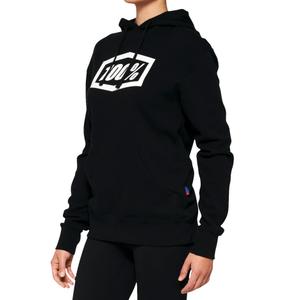 Dames sweatshirt 100% - USA ICON zwart