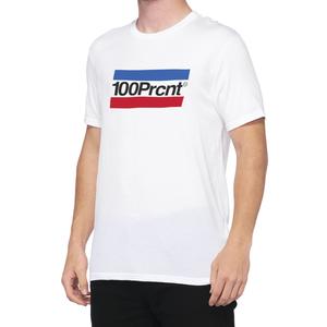 T-shirt 100% - USA ALIBI wit