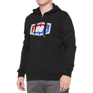 Sweatshirt 100% - USA OFFICIEEL zwart