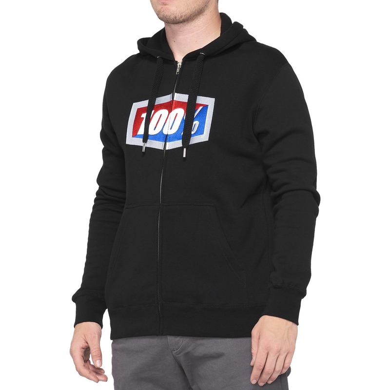 Sweatshirt 100% - USA OFFICIEEL zwart