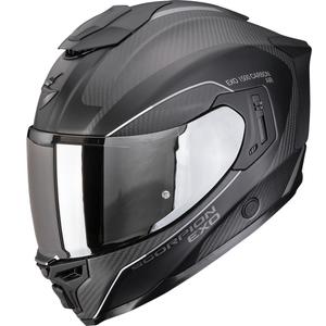 Scorpion EXO-1500 Carbon Air Mundi geïntegreerde motorhelm mat zwart-zilver