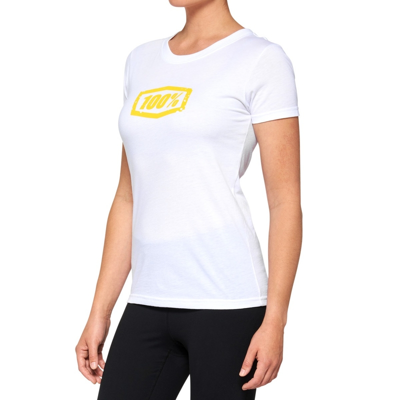 Dames T-shirt 100% - USA AVALANCHE wit